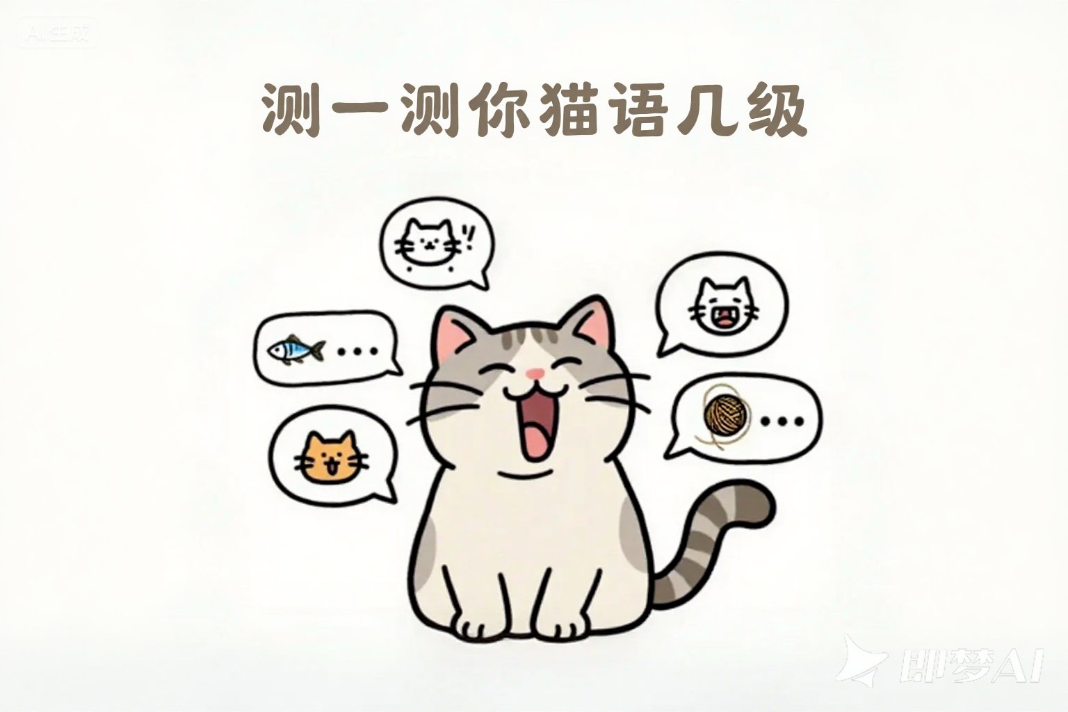 测一测你猫语几级