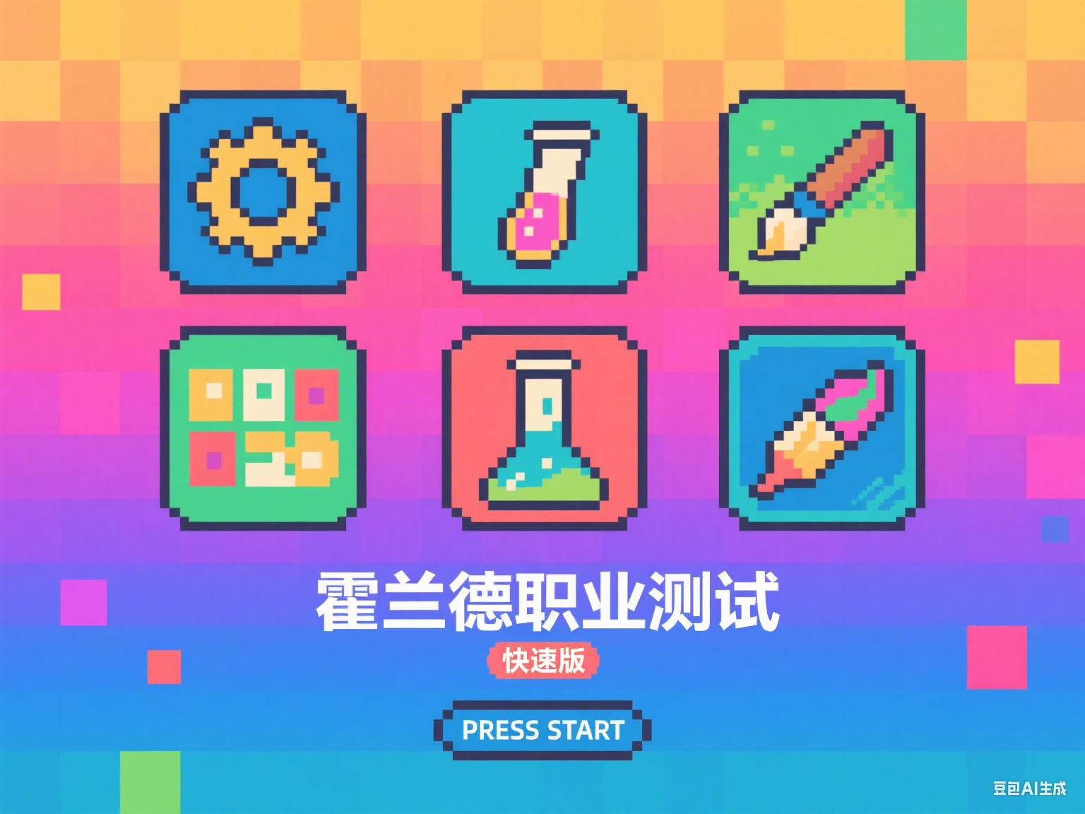 霍兰德职业测试 - 快速版